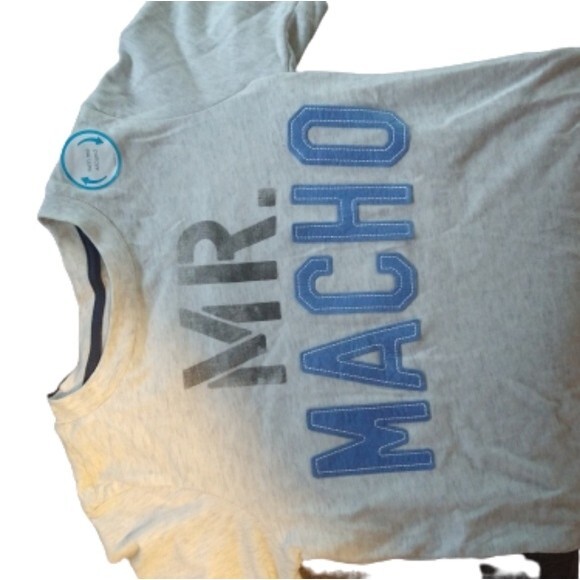 Mr Macho Gray Shirt 3T - Picture 5 of 6